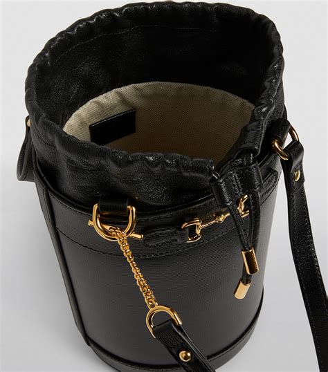 gucci horsebit bucket bag black|vintage Gucci Horsebit shoulder bag.